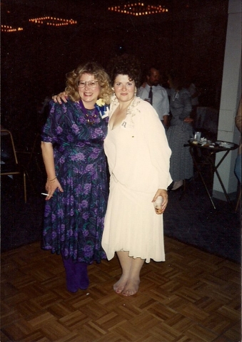 Nancy LaVine and Catherine Johns