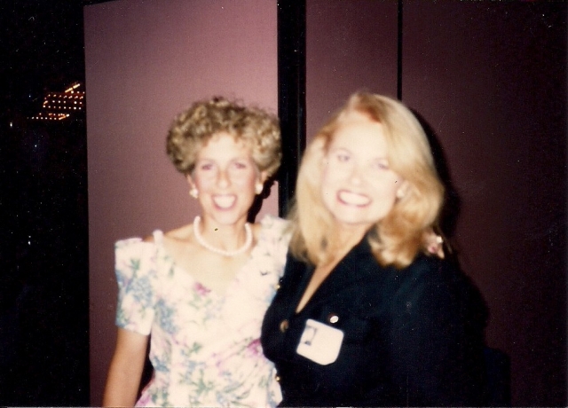 Cathy Carmichael and Pam Heverly